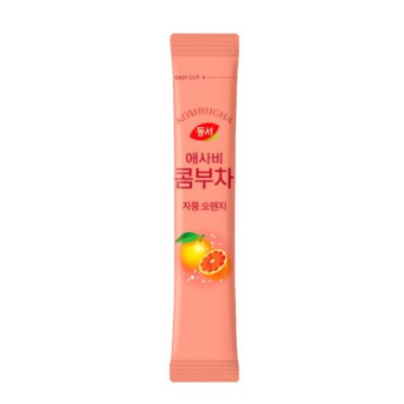 Dongsuh Kombucha Tee Pulver Grapefruit Orange 30 x 5 g - Bild 2