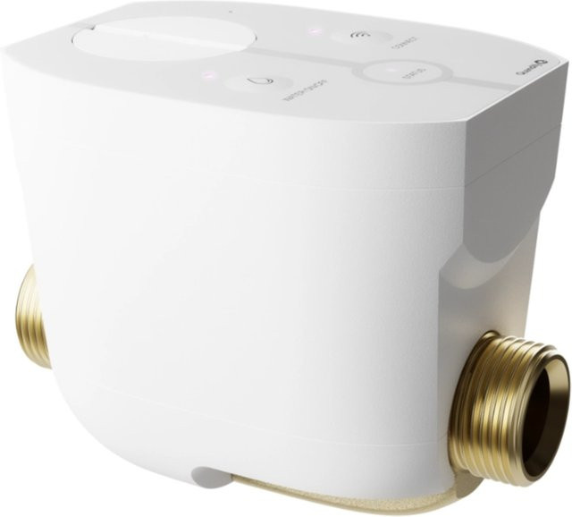 Quandify Cubic Secure Automatisches Wasserabsperrventil in Weiß Matt - Bild 1