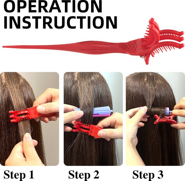 Professioneller Lockenkamm, Haarstylingbürste, Unisex - Bild 1