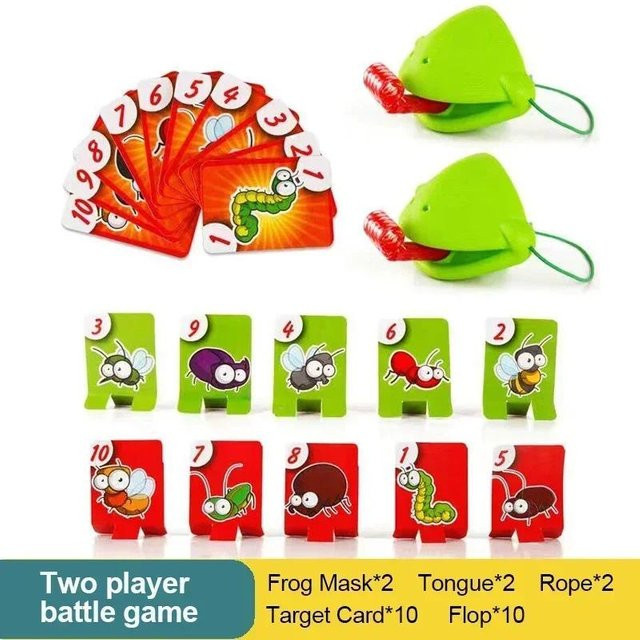 BC Pet Supplies Froschmaske Zunge rauslecken, Kartenspiel, ab 7 Jahren - Bild 1