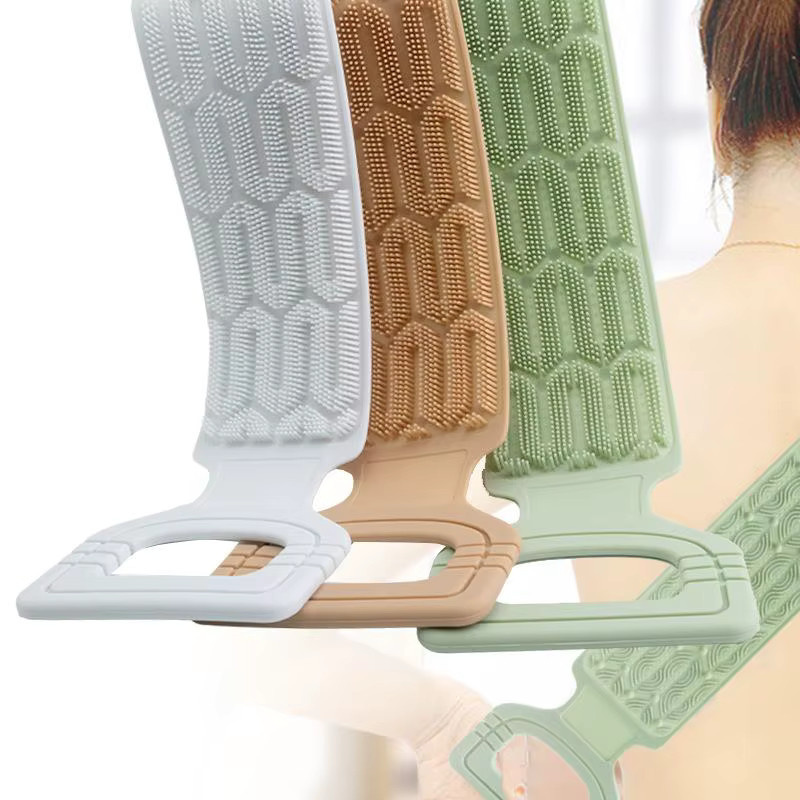 HNKMP Silikon-Rückenschrubber, Peeling-Badewerkzeug, Unisex - Bild 1