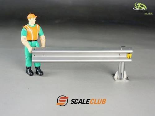 ScaleClub 50305 Leitplanke aus Edelstahl im Maßstab 1:14 - Bild 1