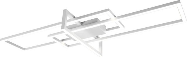 Trio LED Deckenleuchte Salinas Weiß matt dimmbar B/T/H: 1000 x 115 x 400 mm - Bild 1