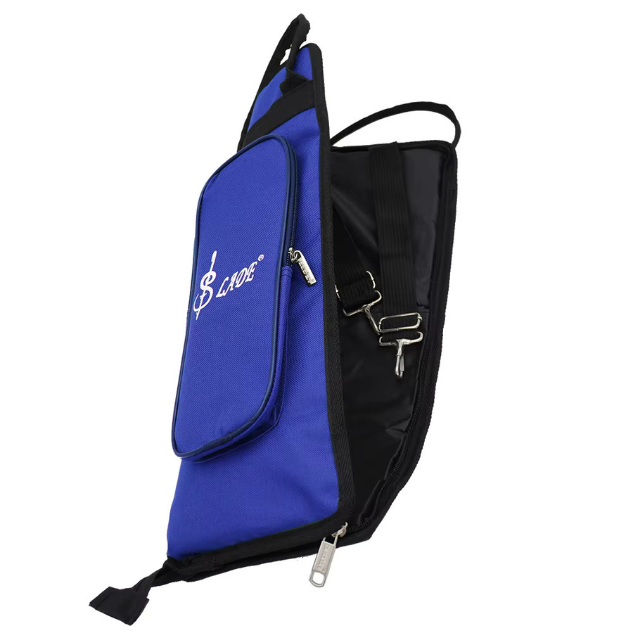 SLADE Drumstick Tasche aus Baumwolle in Rot für Percussion Instrumente als Shoulder Carry oder Handheld mit staubdichter Lagerung - Bild 4
