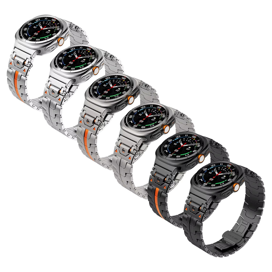 OAKCHARM Uhrenarmband Edelstahl, Unisex - Bild 2
