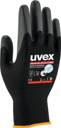 Uvex Montagehandschuhe Schwarz Größe XXL nach EN 388 - Bild 1