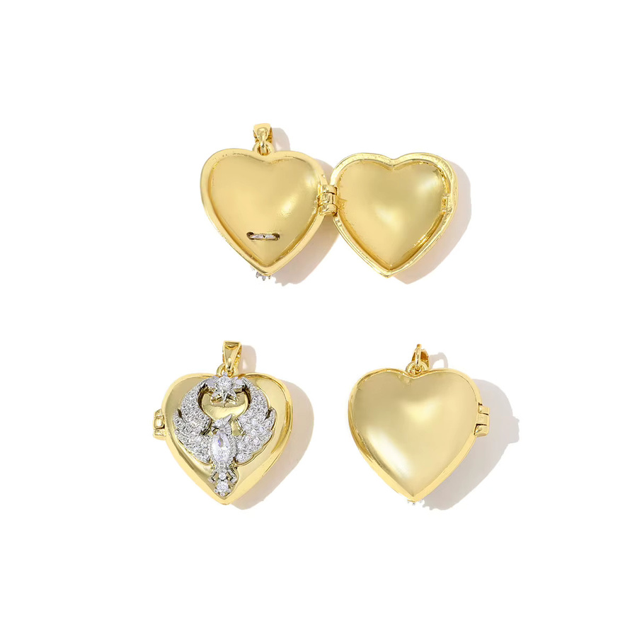 LAVIXMIA Anhänger, Bicolor, Gold, Zirkonia, Damen - Bild 2