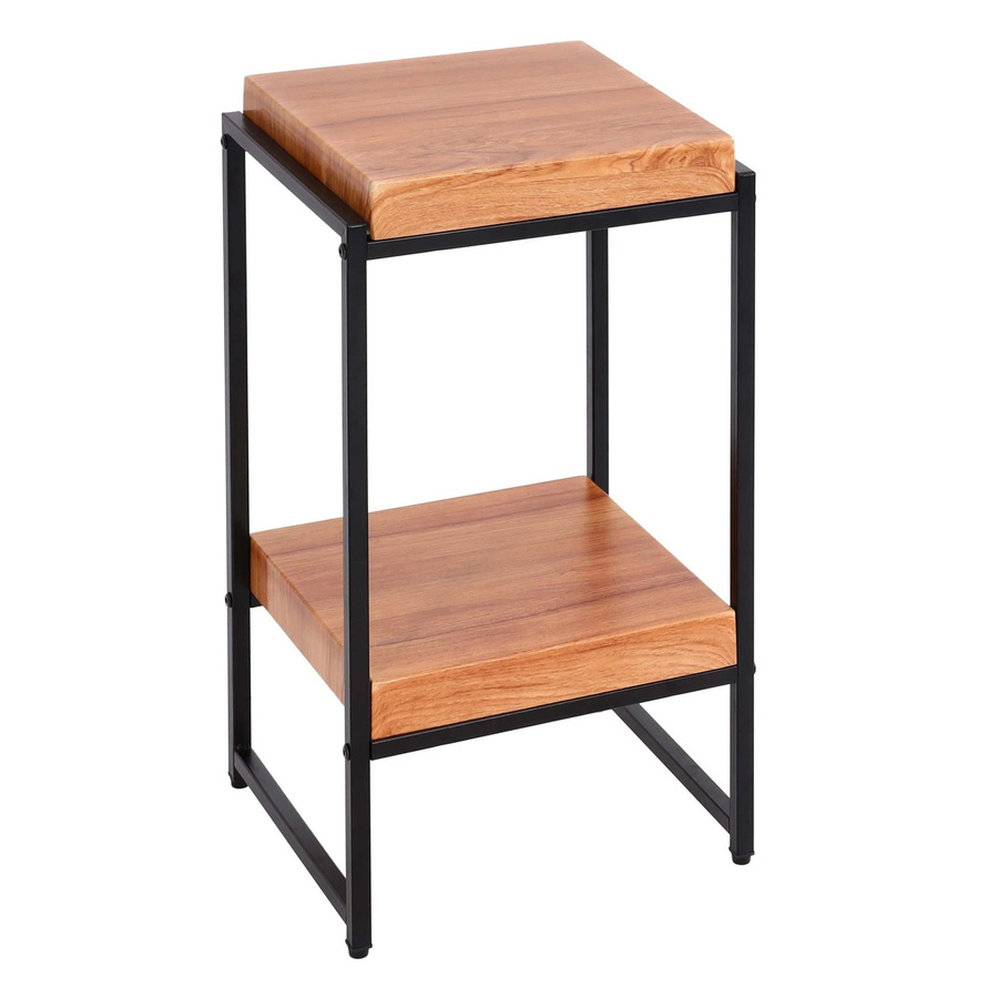 MCW Blumentisch K71 Beistelltisch und Pflanzregal aus MDF und Metall in Naturfarben Höhe: 61 cm - Bild 2