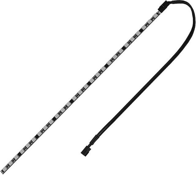 Nanoxia Rigid LED-Leiste blau, dimmbar und selbstklebend, Länge: 30 cm - Bild 1