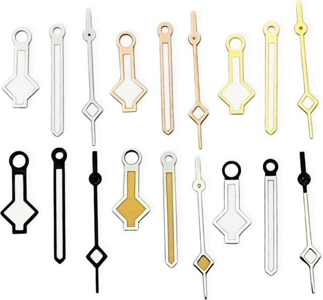 miuksi Uhrzeiger, leuchtend, Silber/Roségold, Bicolor, Unisex - Bild 1