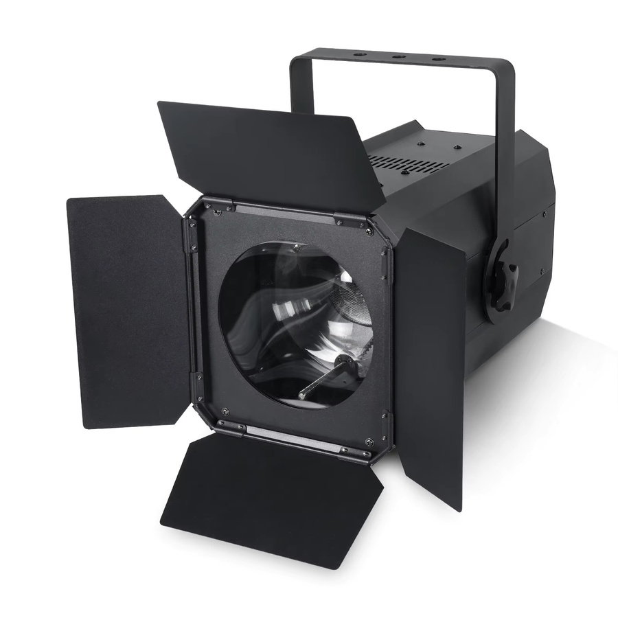 U'King 4er Set 200W COB LED Par Licht mit DMX512, Linear Zoom und Barn Doors in Schwarz für DJ, Konzert und Party - Bild 7