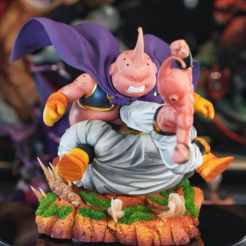 Bandai Dragon Ball Anime Figur Majin Buu Sammlerstück aus Kunststoff, mehrfarbig - Bild 1