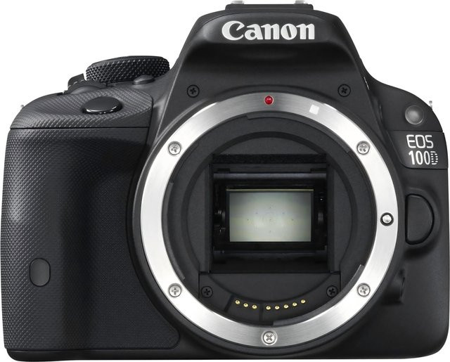 Canon EOS 100D DSLR-Kamera mit APS-C Sensor in Schwarz - Bild 1