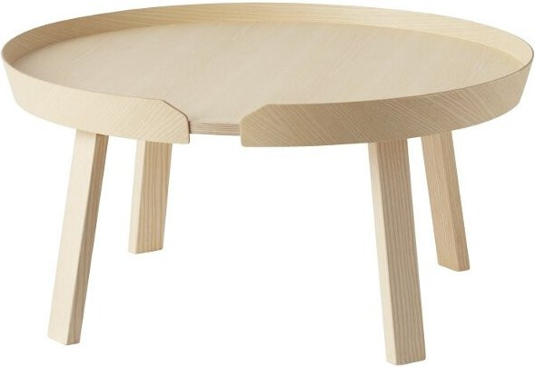 Muuto Around Esstisch L aus Holz in Beige und Esche - Bild 1