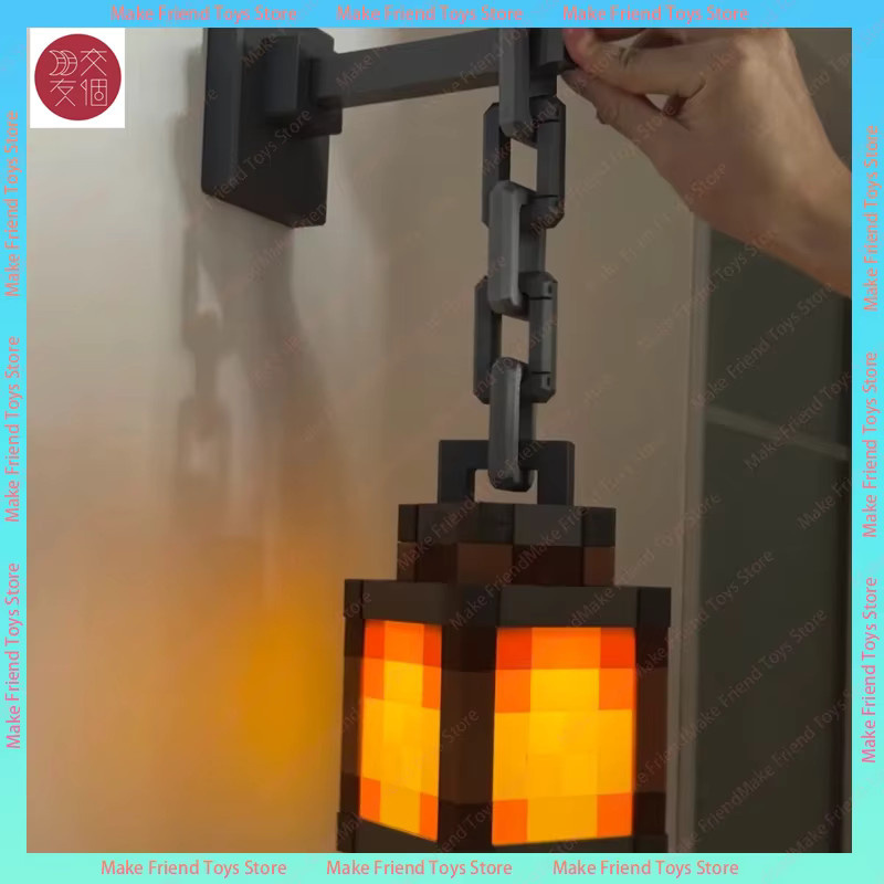 Bandai Brownstone Taschenlampe mit Gaming-Thema, USB-C wiederaufladbares RGB LED-Nachtlicht in Mehrfarbig, mit Fernbedienung für Desktop- und Wandmontage - Bild 2