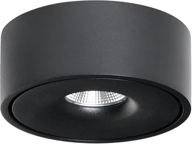 Arcchio Rotari LED Deckenleuchte Modern Schwarz aus Aluminium, 1-flammig - Bild 1