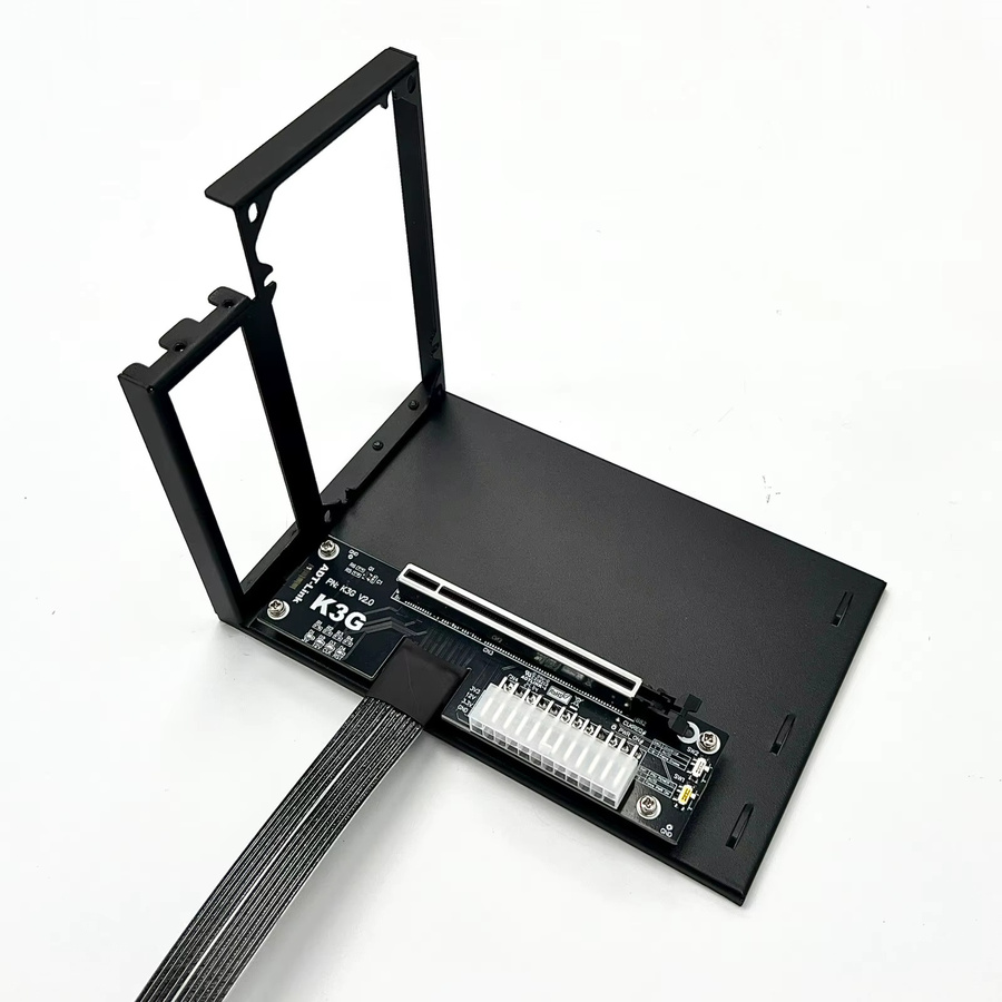 ADT-Link M.2 NVMe zu PCI-E 5.0 X16 eGPU-Adapterkabel für externe Grafikkarten-Dockingstation, Schwarz, Kabellänge: 50 cm - Bild 4