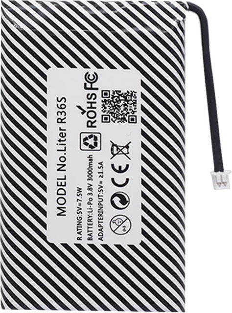 Lithium-Polymer-Akku 3000 mAh für die Open-Source-Konsole R36S, 3,8 V - Bild 1