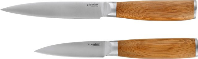 SILVERCREST Küchenmesser mit Holzgriff für die Zubereitung von Gemüse - Bild 1