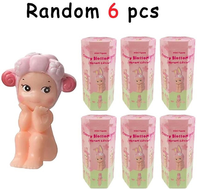 Wucifang Jewelry S Angels Kirschblüte Anime Figur aus PVC in Multicolor als dekorative Puppe für Kinder und Fans - Bild 1
