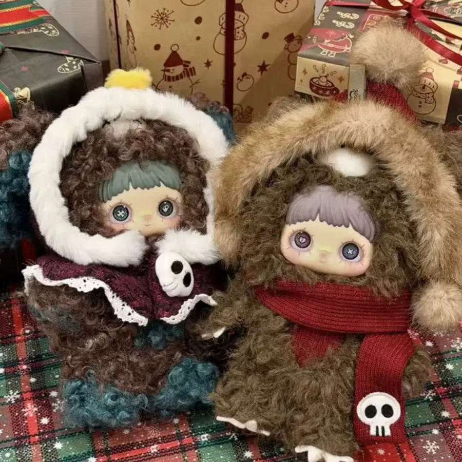 Maymei Winter-Wunder-Serie, Blindbox-Anhänger-Dekoration, Einzelfigur, Plüsch / Textil, Tiere - Bild 5