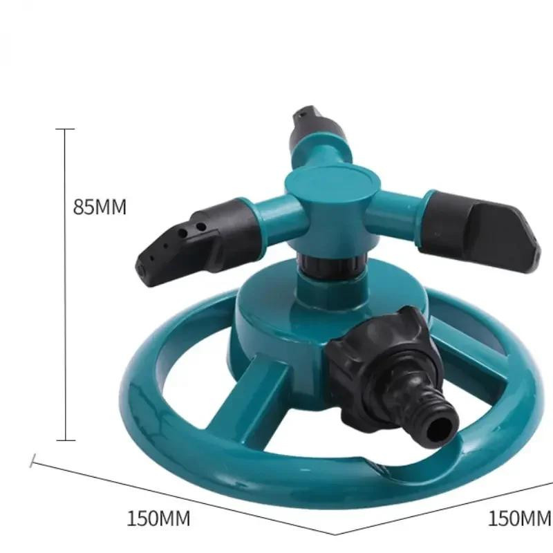 Yiran Furniture Automatischer Sprinkler mit 360 Grad Rotation für die Gartenbewässerung in Grün - Bild 3
