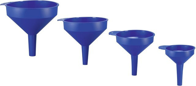LUX-TOOLS Trichtersatz 4-teilig in Blau - Bild 1