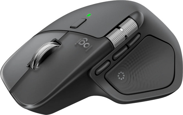 Logitech MX Master 4 kabellose Maus in Grau mit USB-C Anschluss - Bild 1