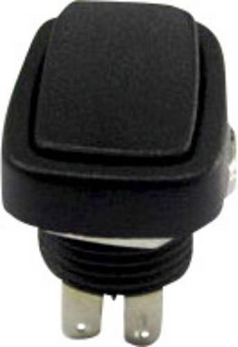 TRU Components Wippschalter TC-R13-213B-03 Schwarz 250 V/AC 3A 2 x Ein/Ein rastend - Bild 1