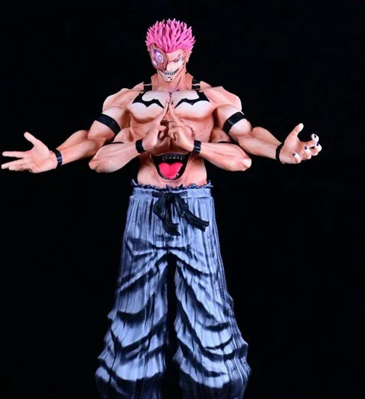 Bandai Sukuna Actionfigur Der König der Fluchten als Desktop-Dekoration Ornament, mehrfarbig, Höhe: 31 cm - Bild 1
