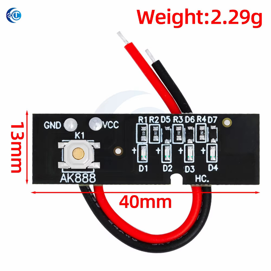 EGBO Lithium-Ionen-Akku-Kapazitätstester für 3S/4S/5S Akkus mit LED-Anzeige von 12 V bis 21 V - Bild 3