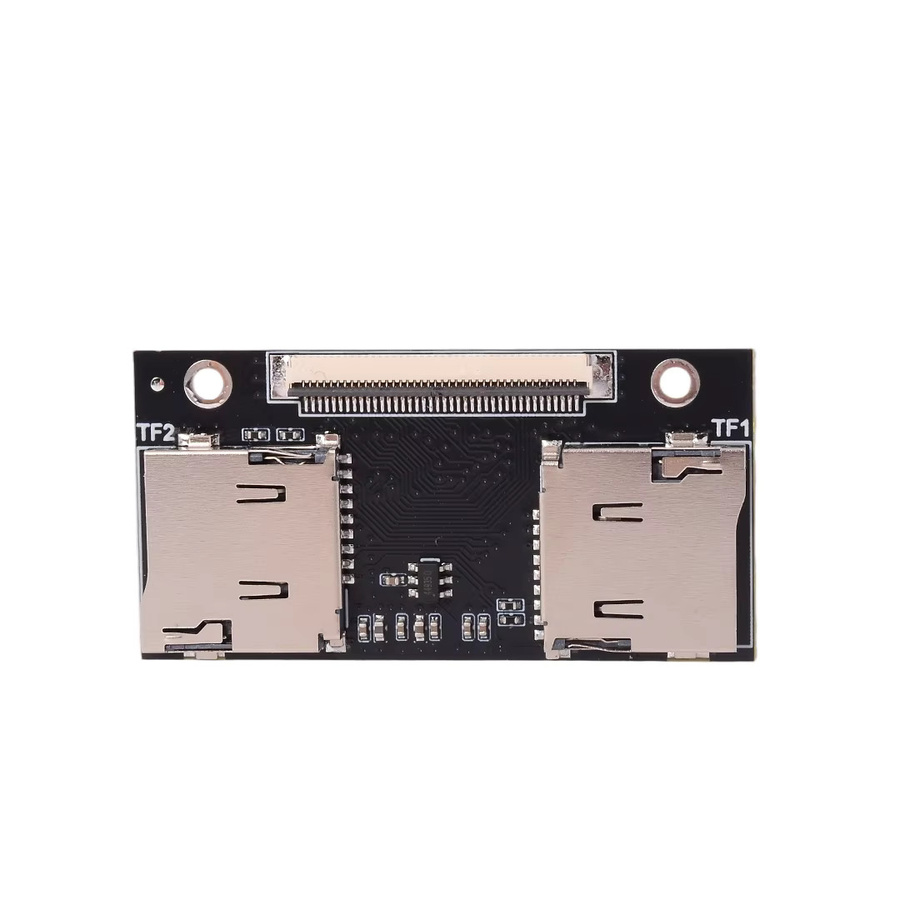 SPEEDIER Dual-TF-Karten-zu-CE-ZIF-Adapterkarte für IPOD Classic 3-7 Video und Industrie-PC-Recorder in Schwarz - Bild 2