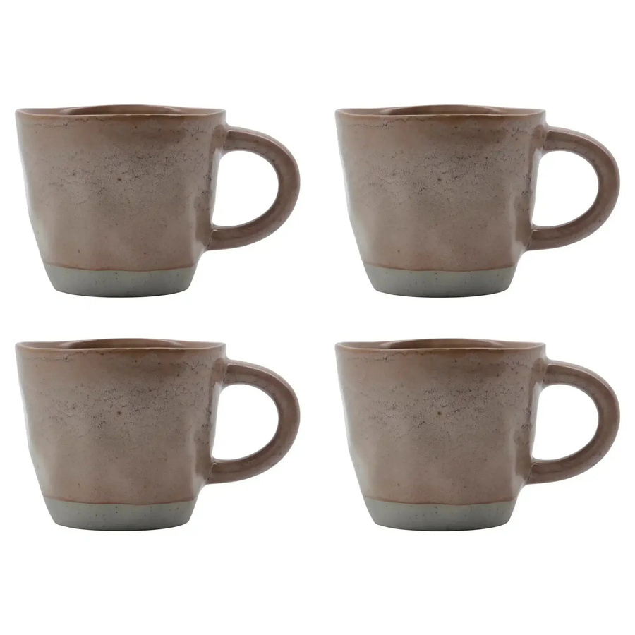 House Doctor Becher Vida Rosa 9 cm 4er Set - Bild 1