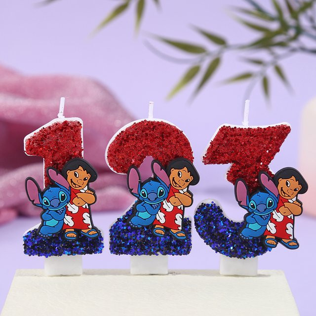 MINISO Digitale Kerze mit Cartoon-Stich in Multicolour aus Kunststoff für deinen Geburtstag - Bild 1