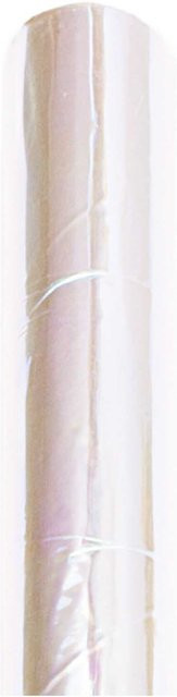 Rico Design Geschenkfolie transparent irisierend, Breite: 0,7 m, Länge: 2 m - Bild 1