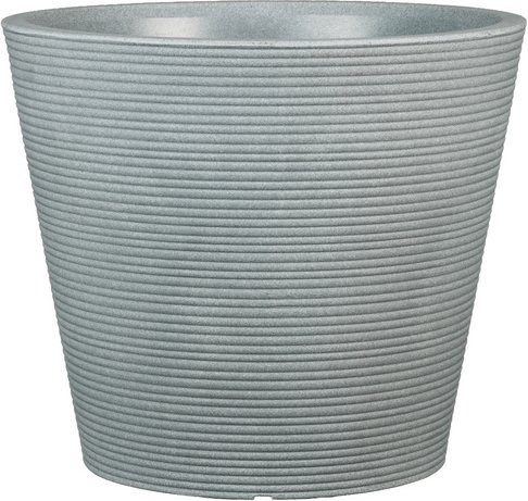 Scheurich Pflanzgefäß Sorrento in Grau aus Kunststoff, Durchmesser: 40 cm, Höhe: 33,2 cm - Bild 1