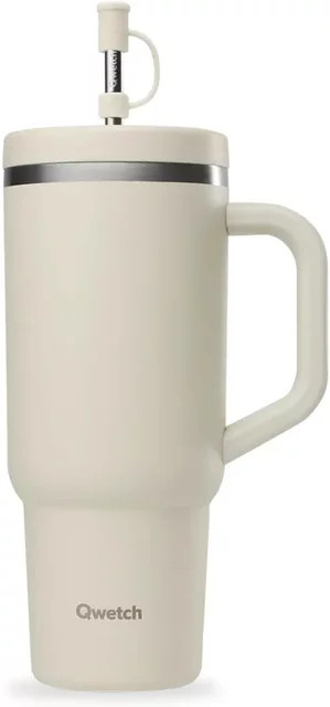 Isothermischer Becher Qwetch in Beige, 0,47 l - Bild 1