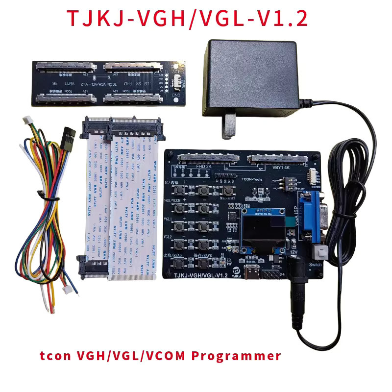 DIXSG TJKJ-VGH/VGL-V1.2 TCON-Programmiergerät für VGH und VGL in Blau - Bild 5