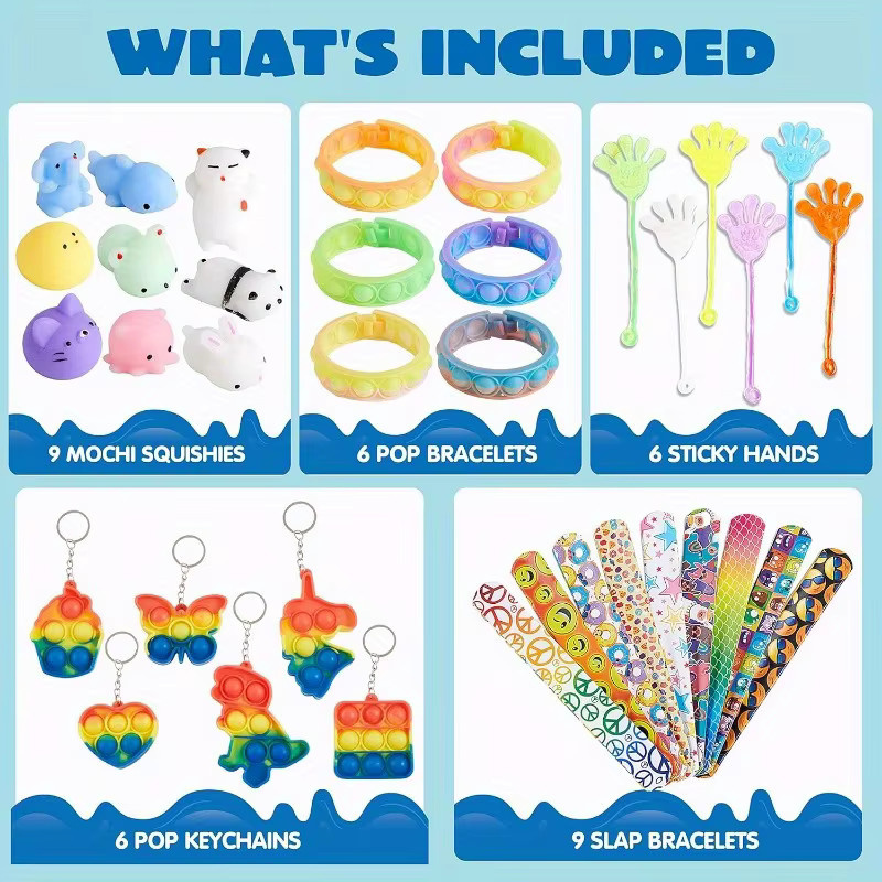 JOYFY Fidget-Pack, 60-teiliges Set - Bild 2