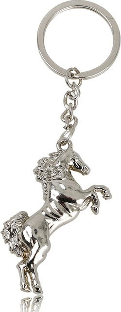 SayMakerLace Schlüsselanhänger Pony-Anhänger, Silber, Herren - Bild 1