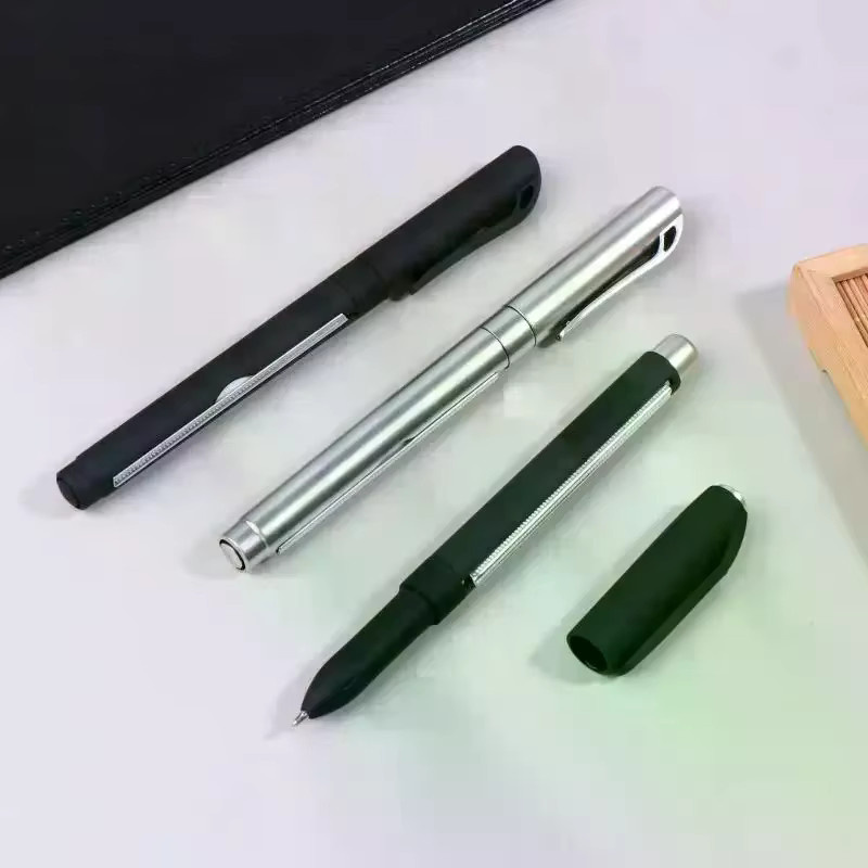 Unsichtbarer Stift mit automatischer Einziehfunktion in Schwarz für geheime Notizen und Prüfungen - Bild 3