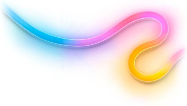 WiZ Neon Flex Strip Set mit Fernbedienung, RGB und Tunable White, 3 m - Bild 1