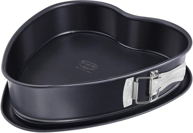 Dr. Oetker Springform Herz Tradition, Schwarz, Durchmesser: 25 cm - Bild 1