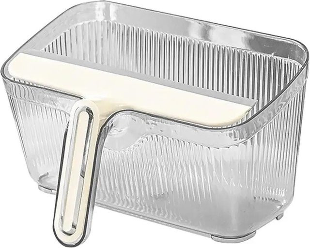 Multifunktionales Desktop-Reinigungsset mit Tischmülleimer und Abzieher von Yiran Furniture in Weiß - Bild 1