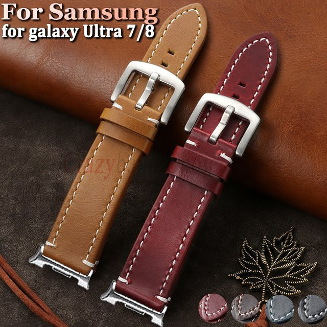 crazyband Uhrenarmband Leder, Unisex - Bild 1