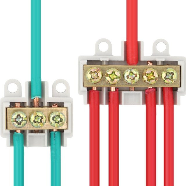 Hochleistungs Schnell-Drahtanschluss Klemmenblock ZK-316/506/516/1310/1316 Elektrokabel Anschlussdose in Weiß - Bild 1