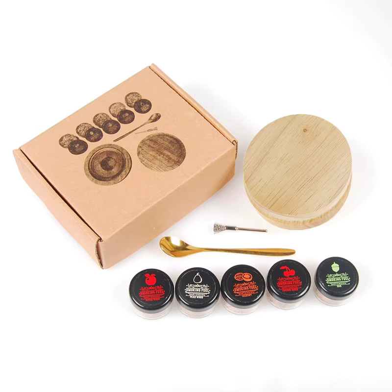 Untior Premium Cocktail Smoker Set rund für Whiskey und Bourbon zur Getränke-Infusion von Old Fashioned Cocktails - Bild 7