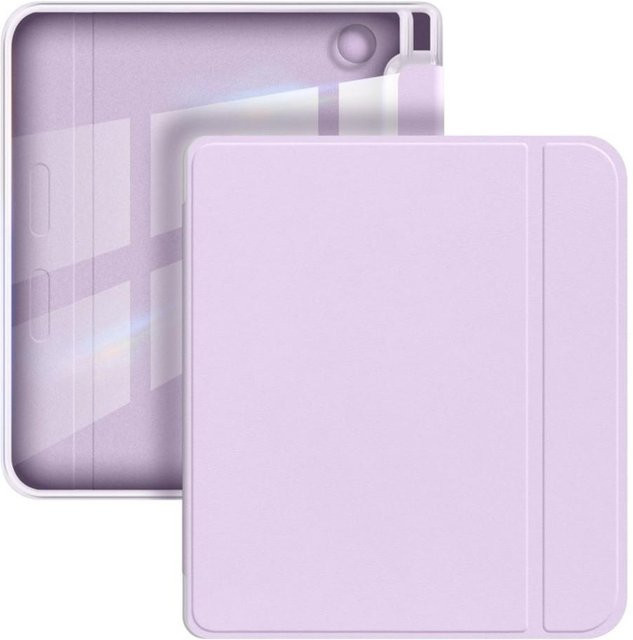 Magnetische Klapphülle mit Stifthalter für KOBO Libra Color/2 7 Zoll 2024 in Lila - Bild 1