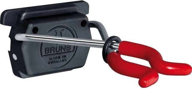 Bruns Gerätehalter für Werkstatt und Garten in Schwarz Rot, 1 Stück - Bild 1
