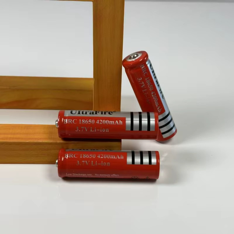 BRC 18650 Lithium-Ionen-Akku wiederaufladbar 3,7V 4200mAh für Taschenlampen und Powerbanks - Bild 2